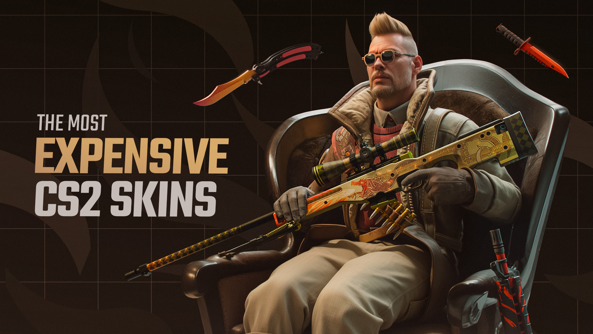 Top 16 Most Expensive CS2 Skins (July 2026)