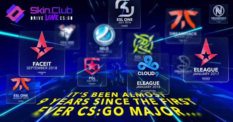 CS:GO Majors: the road so far