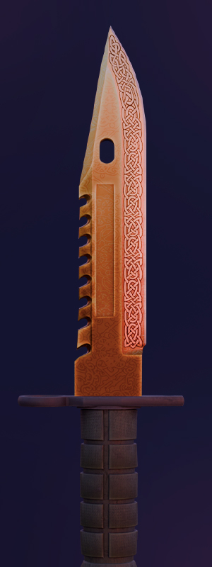 Melhores skins de Baioneta M9 no CS2