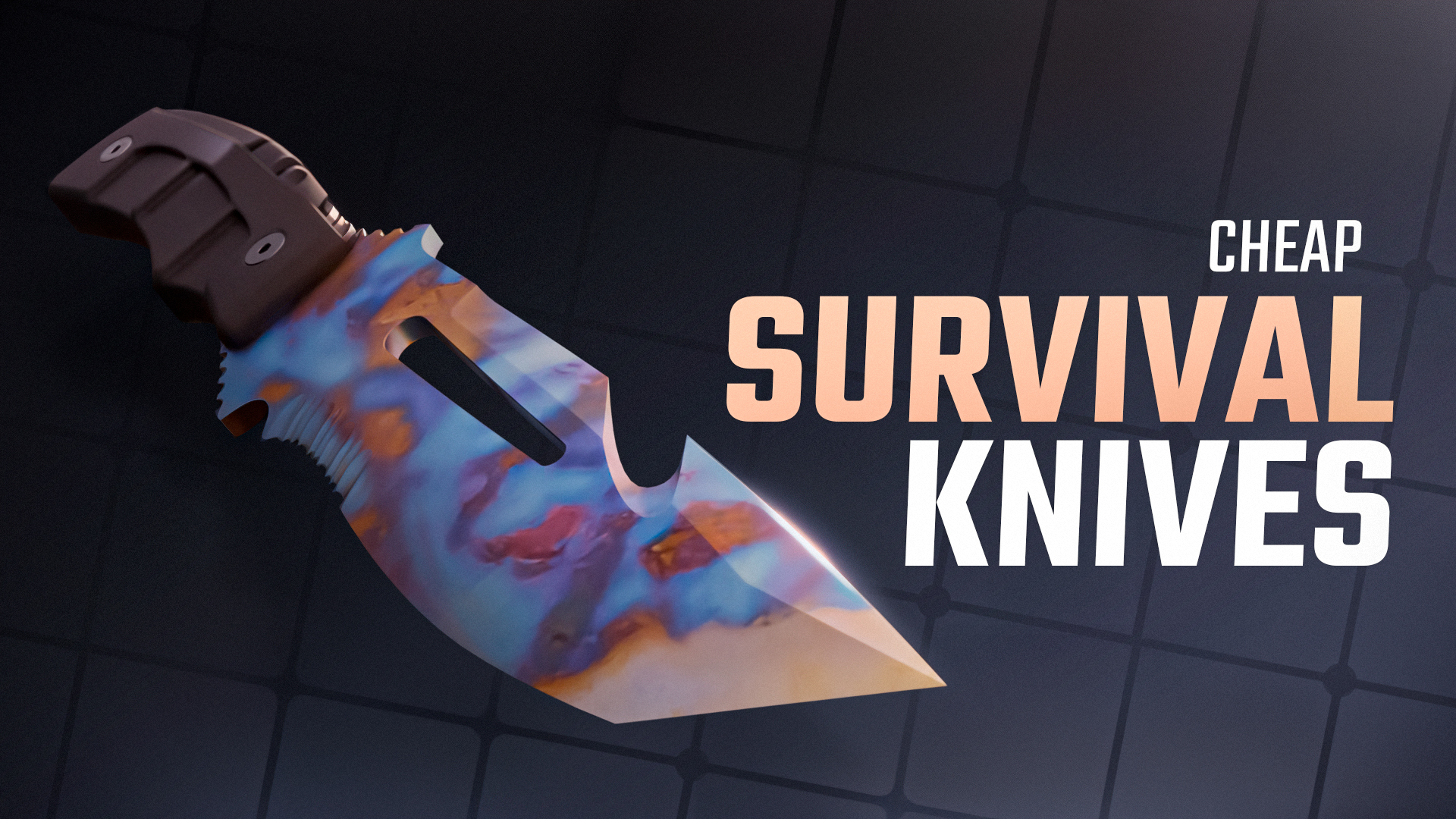 Top skins de couteau de survie CS2 bon march&eacute; &agrave; acheter [2026]