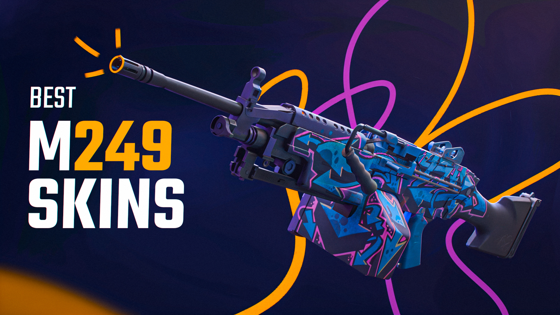Parhaat M249-skinit CS2:ssa jokaiselle budjetille