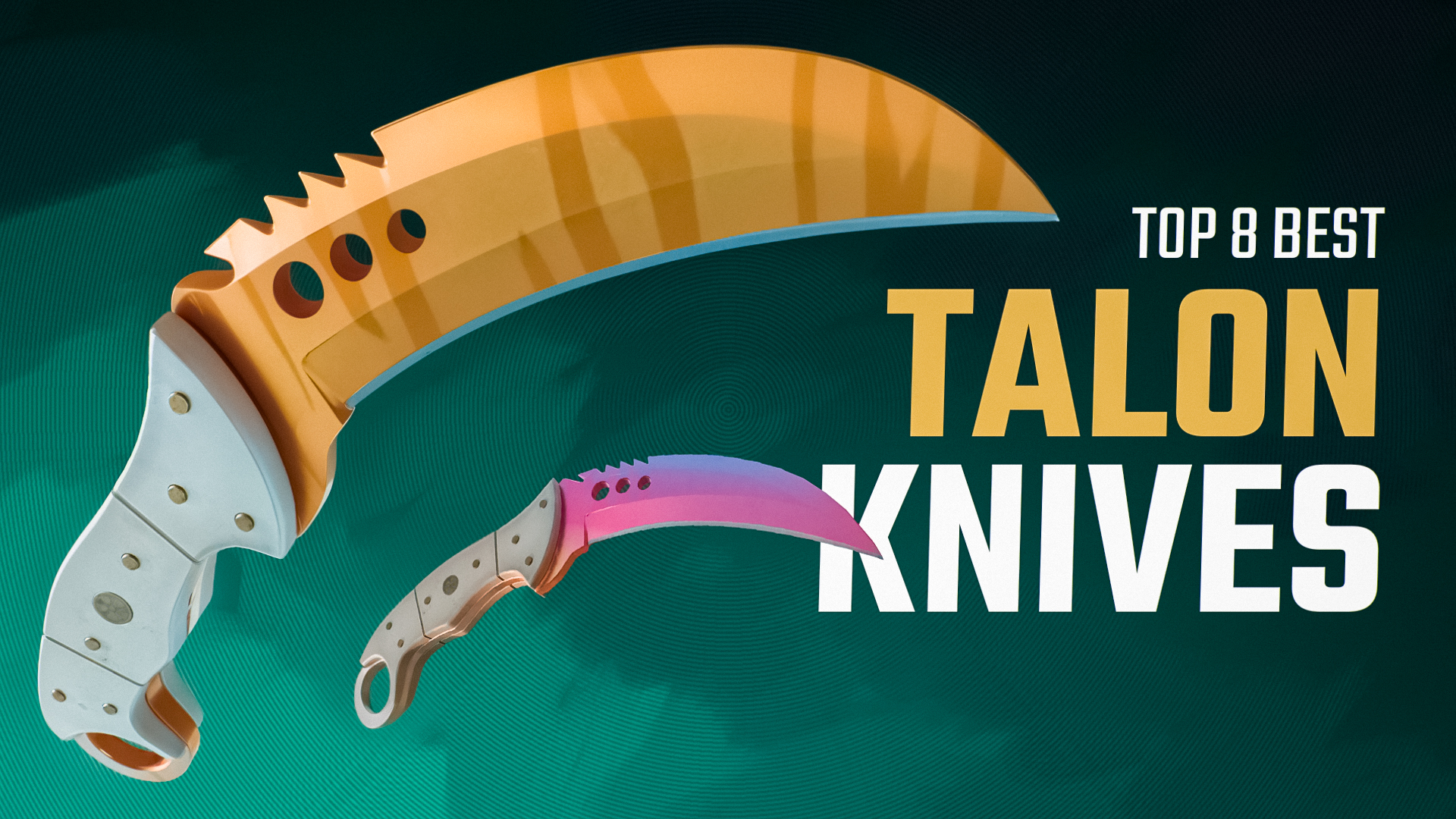 สกิน Talon Knife CS2 ที่ดีที่สุดที่น่าใช้ [2026]