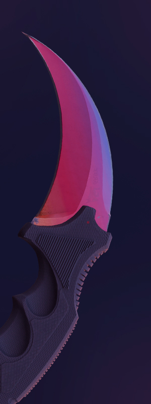 Les meilleurs skins pour couteaux Karambit CS2