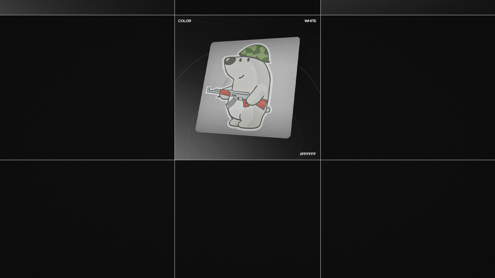 The Best White Stickers in Counter Strike 2 bg