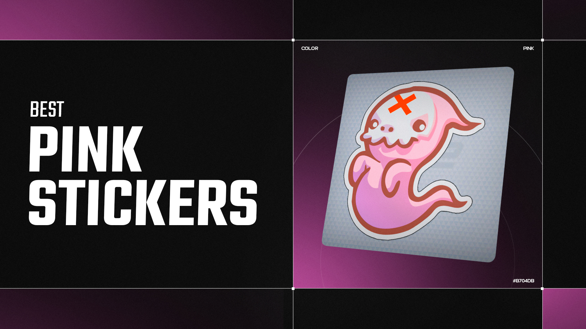 Las Mejores Pegatinas Rosas de Counter Strike 2