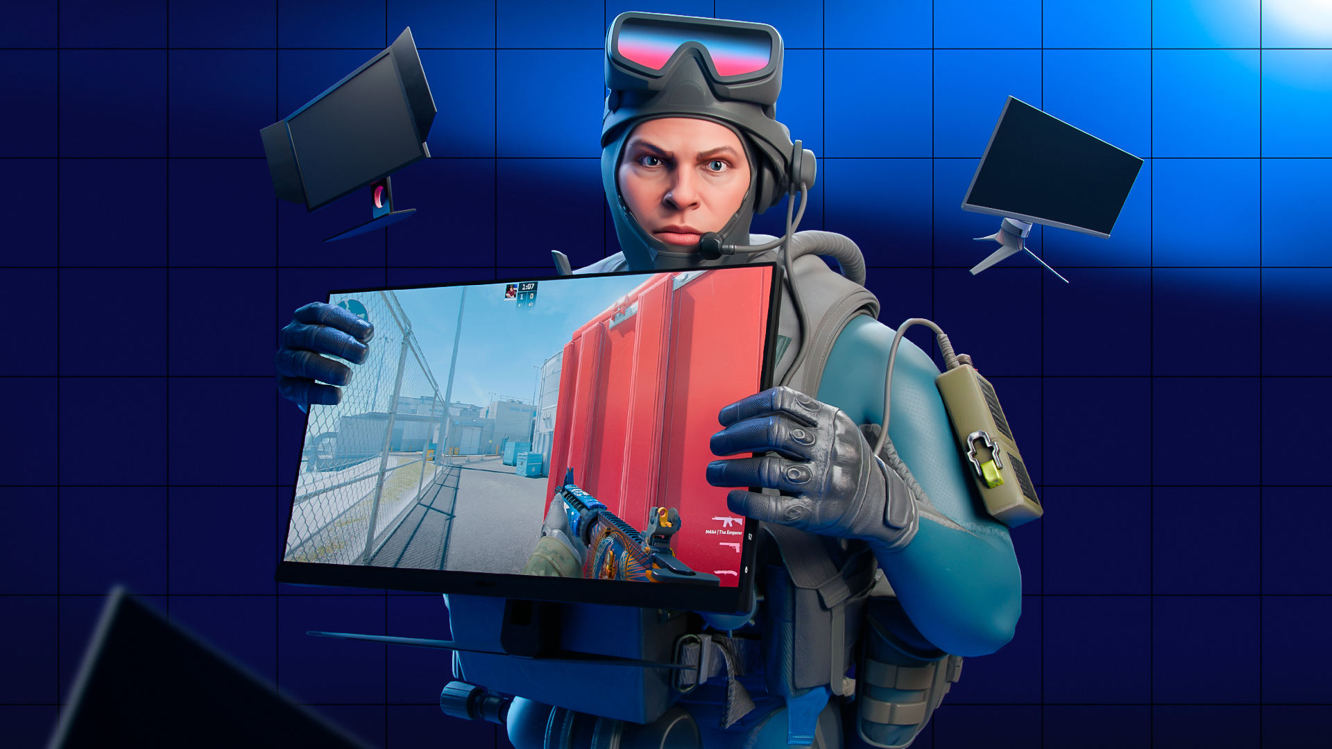 Best Monitor for CS2 in 2026 Background