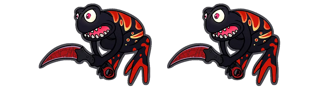 Sticker | Crimson Web Poison Frog (Foil)