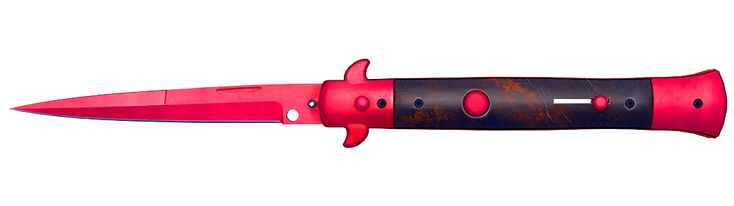 Stiletto Knife | Doppler Ruby