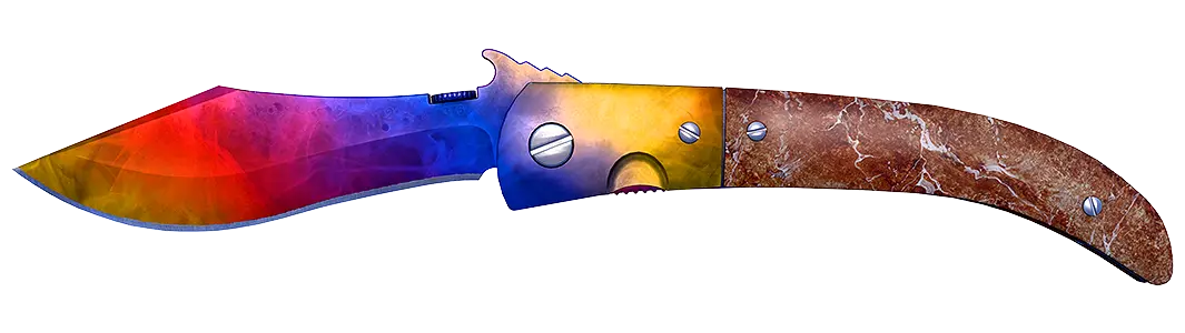 Navaja Knife | Marble Fade