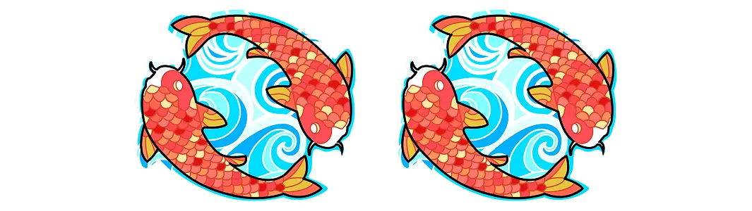 Sticker | Twin Koi 