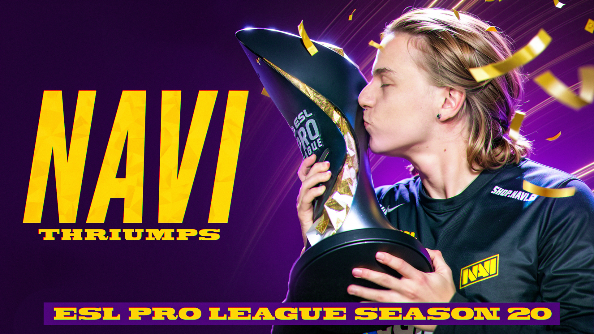 NAVI Triumphs at ESL Pro League Season 20