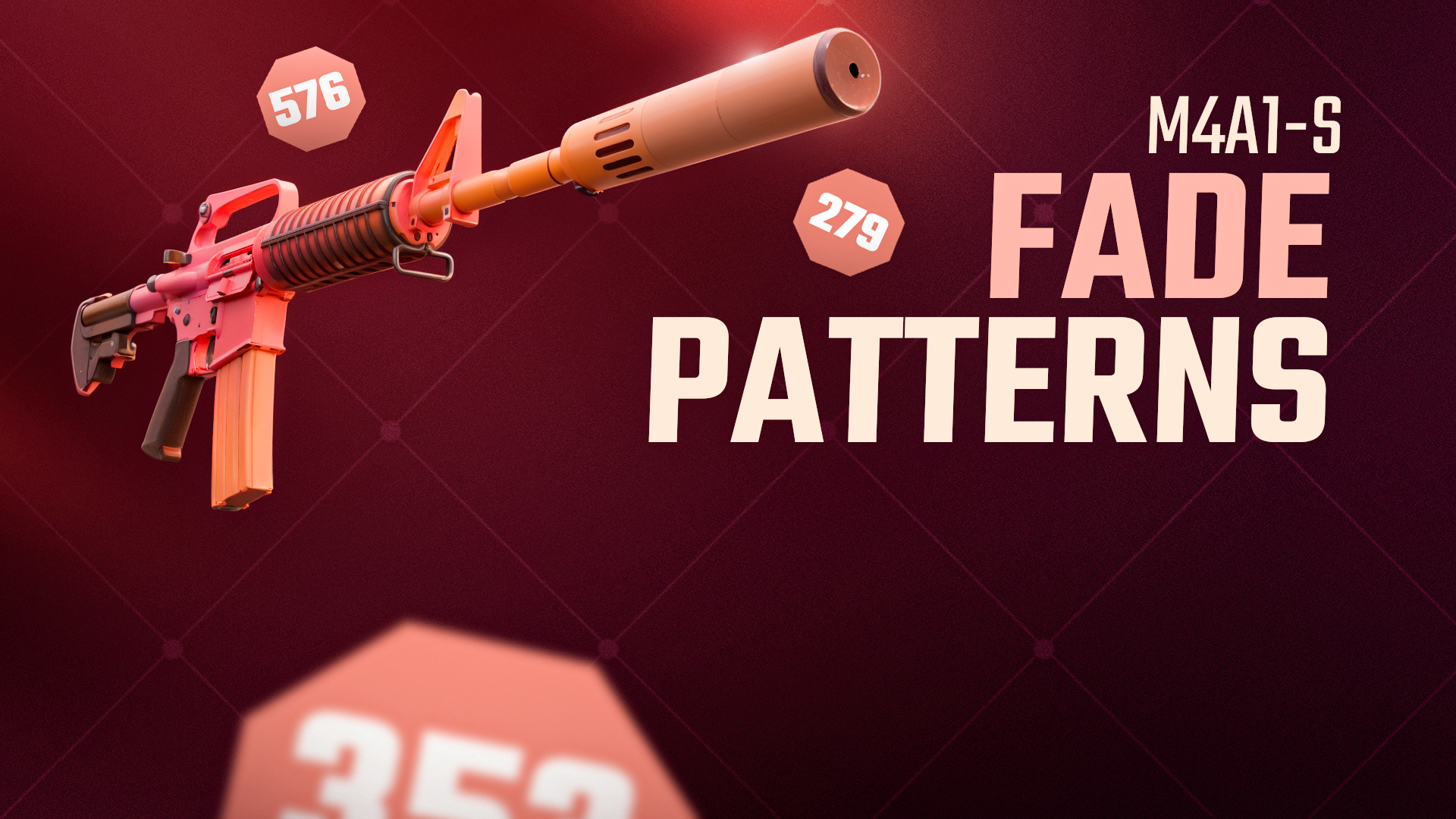 M4A1-S Fade: Fade Seed Patterns Guide [2024] Background