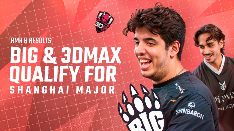 BIG and 3DMAX Qualify for Shanghai Major: RMR B Results