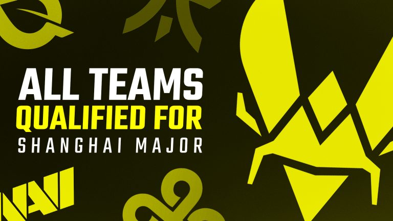 All Teams Qualified for Perfect World Shanghai Major 2026