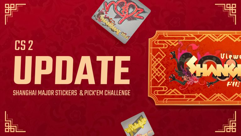 CS2 Update: Shanghai Major Stickers & Pick&rsquo;Em Challenge