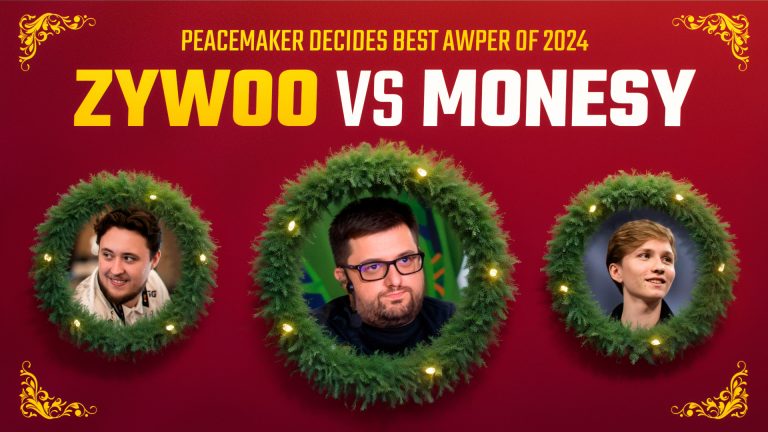 ZywOo vs mONESY: PEACEMAKER Decides Best AWPer of 2024