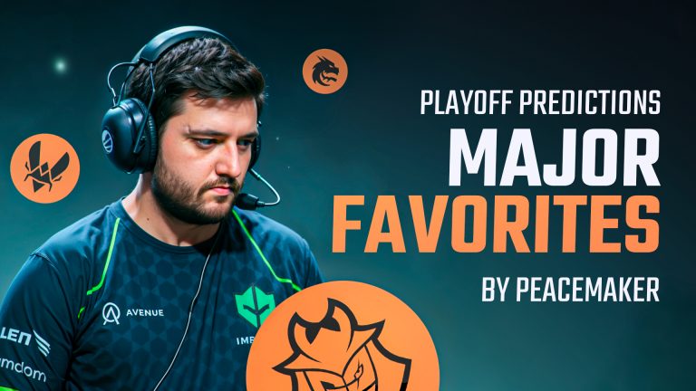 PEACEMAKER's Playoff Predictions: Shanghai Major Favorites