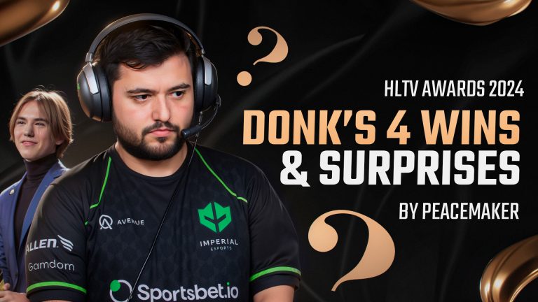 Peacemaker about HLTV Awards 2025: Donk&rsquo;s 4 Wins & Surprises
