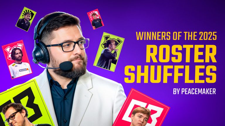 Winners of the 2025 CS2 Roster Shuffles (by PEACEMAKER)