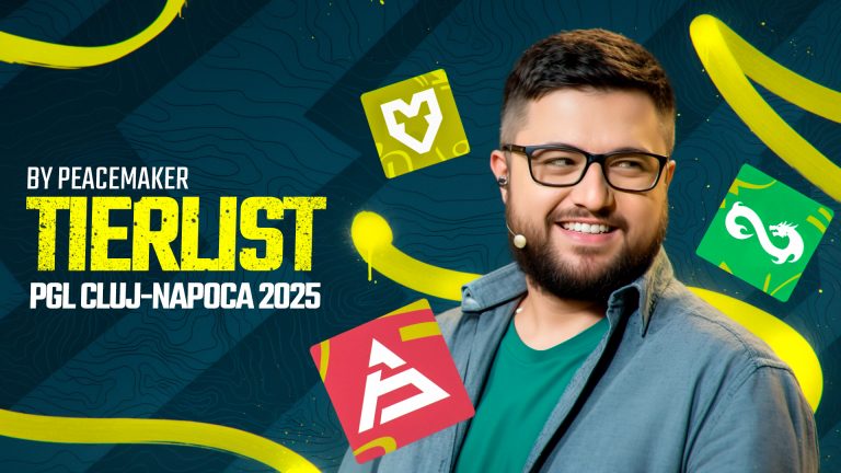 Peacemaker&rsquo;s PGL Cluj-Napoca 2025 Tierlist