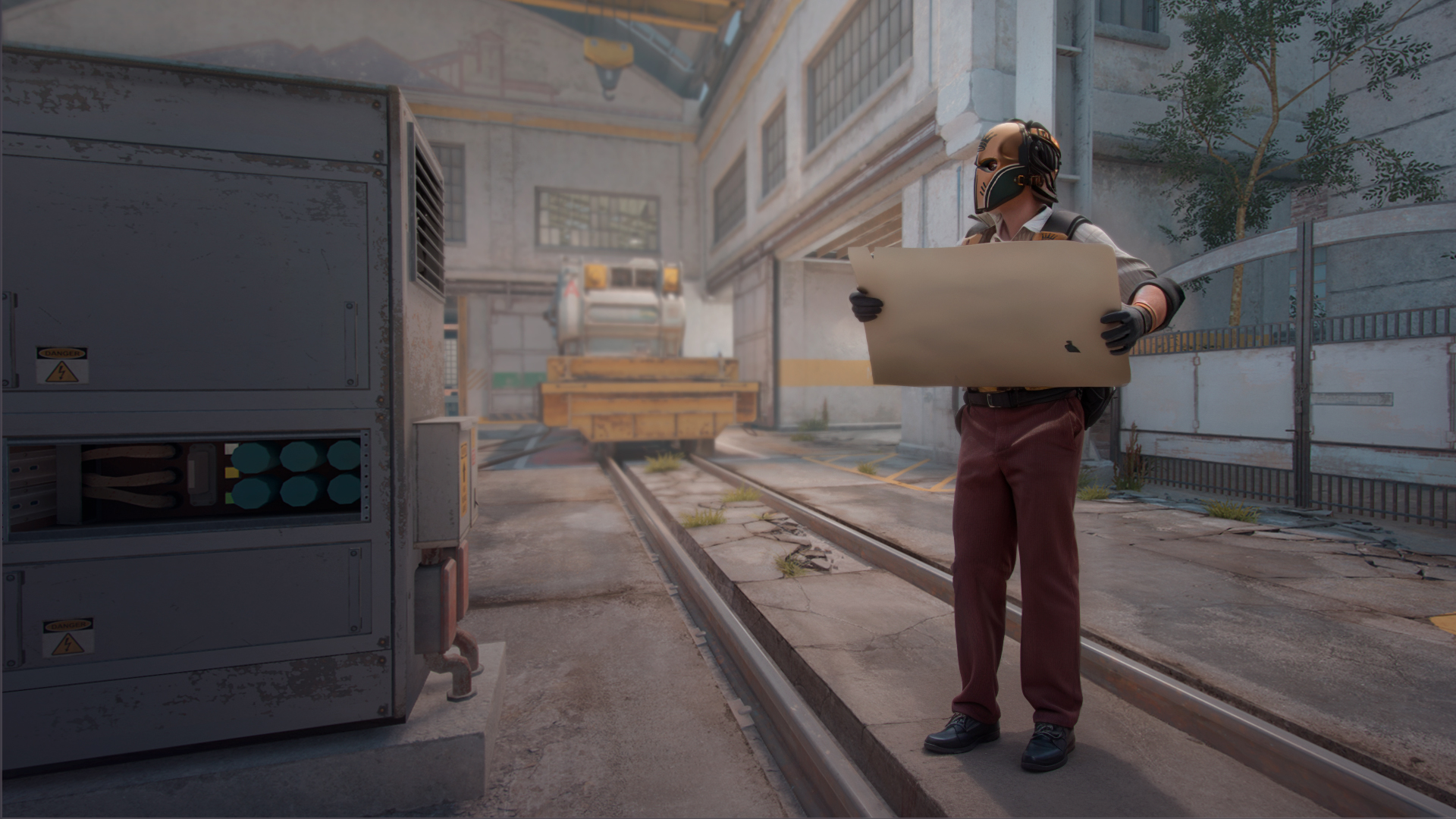 Train Callouts in CS2 bg