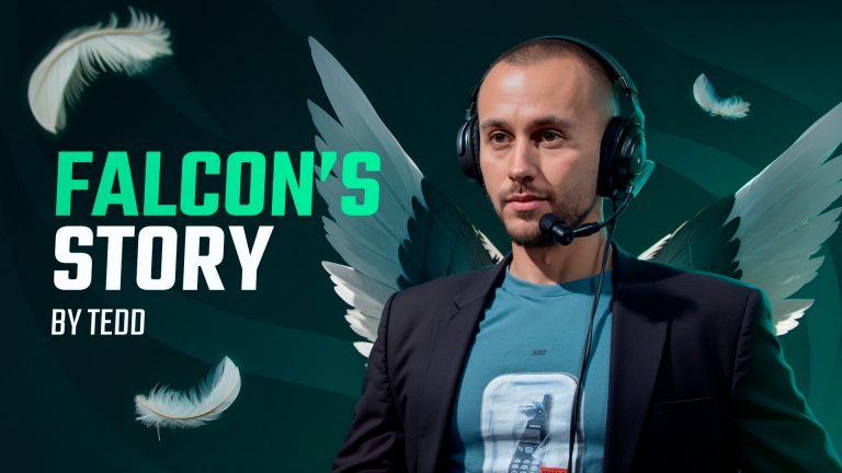 Rising from the ashes &ndash; &ldquo;A Falcon&rsquo;s story&rdquo; (by TEDD)