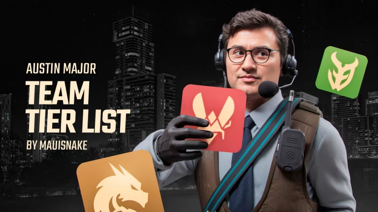 BLAST.tv Austin Major 2025 &ndash; Ultimate CS2 Team Tier List by Mauisnake