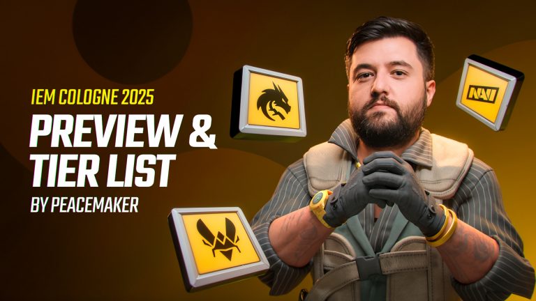 Peacemaker&rsquo;s IEM Cologne 2025 Preview & Tier List