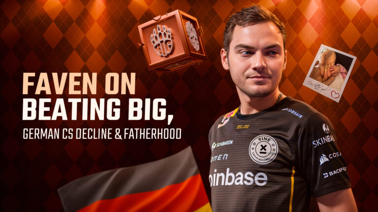 EXCLUSIVE: faveN on Beating BIG, decline of German CS, and how Fatherhood changed his playstyle