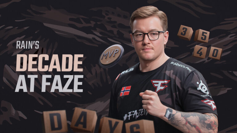 Rain&rsquo;s Decade at FaZe: A Third of His Life and a Legacy of Loyalty