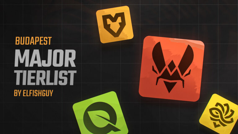 ELFISHGUY Shares His Tier List for the StarLadder Budapest Major 2025