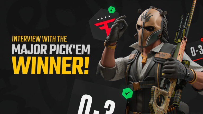 Skin.Club Pick&rsquo;Em Winner Interview: &ldquo;I&rsquo;m Going to Sell Dragon Lore to Take Care of My Health and Help My Family&rdquo;
