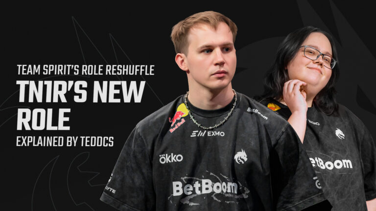 Team Spirit&rsquo;s role reshuffle: tN1R&rsquo;s new role, explained by Tedd