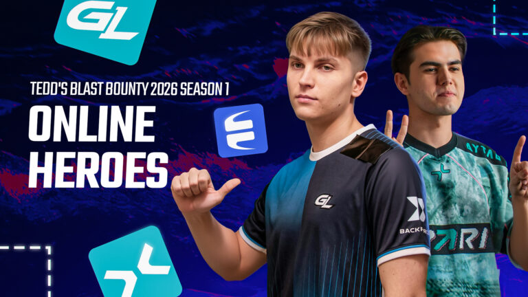 Tedd&rsquo;s BLAST Bounty 2026 Season 1 Online Heroes