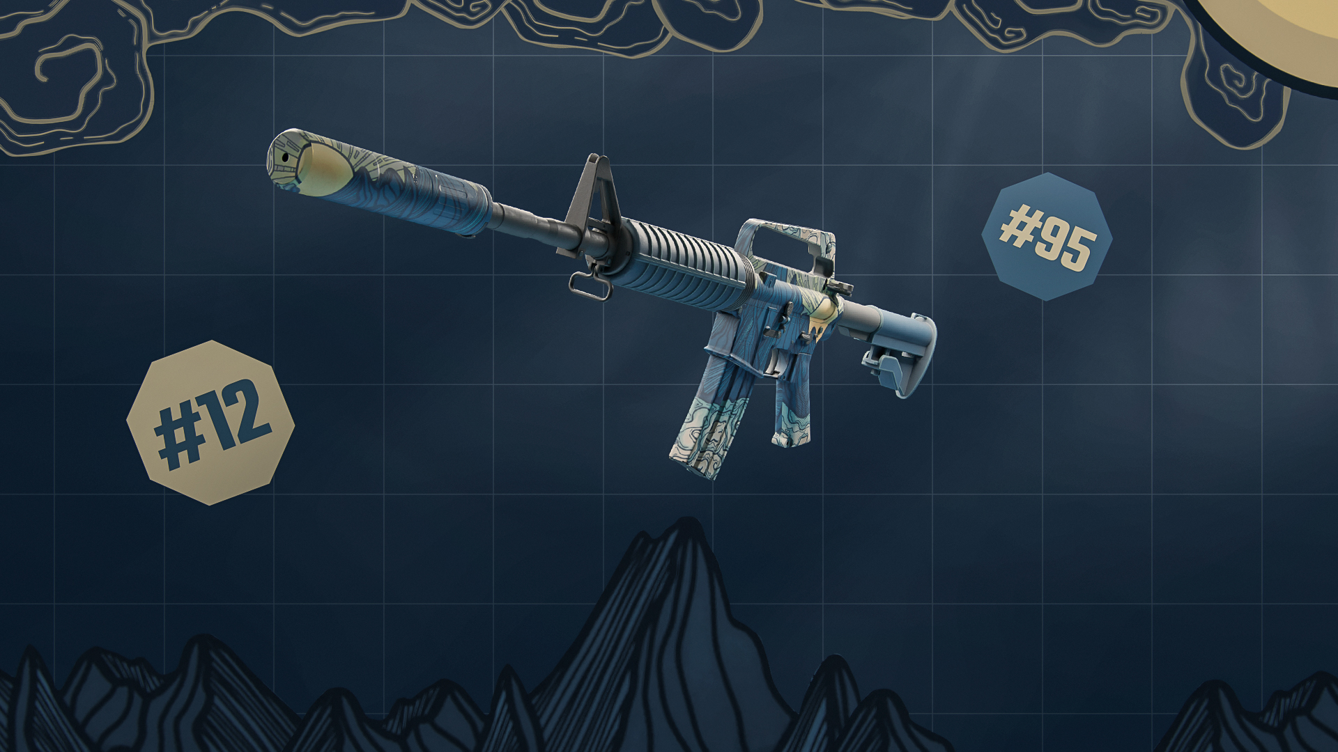 M4A1-S Solitude CS2 Pattern Guide: Full Tier List Background