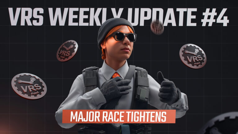 VRS Weekly Update #4: Major Race Tightens