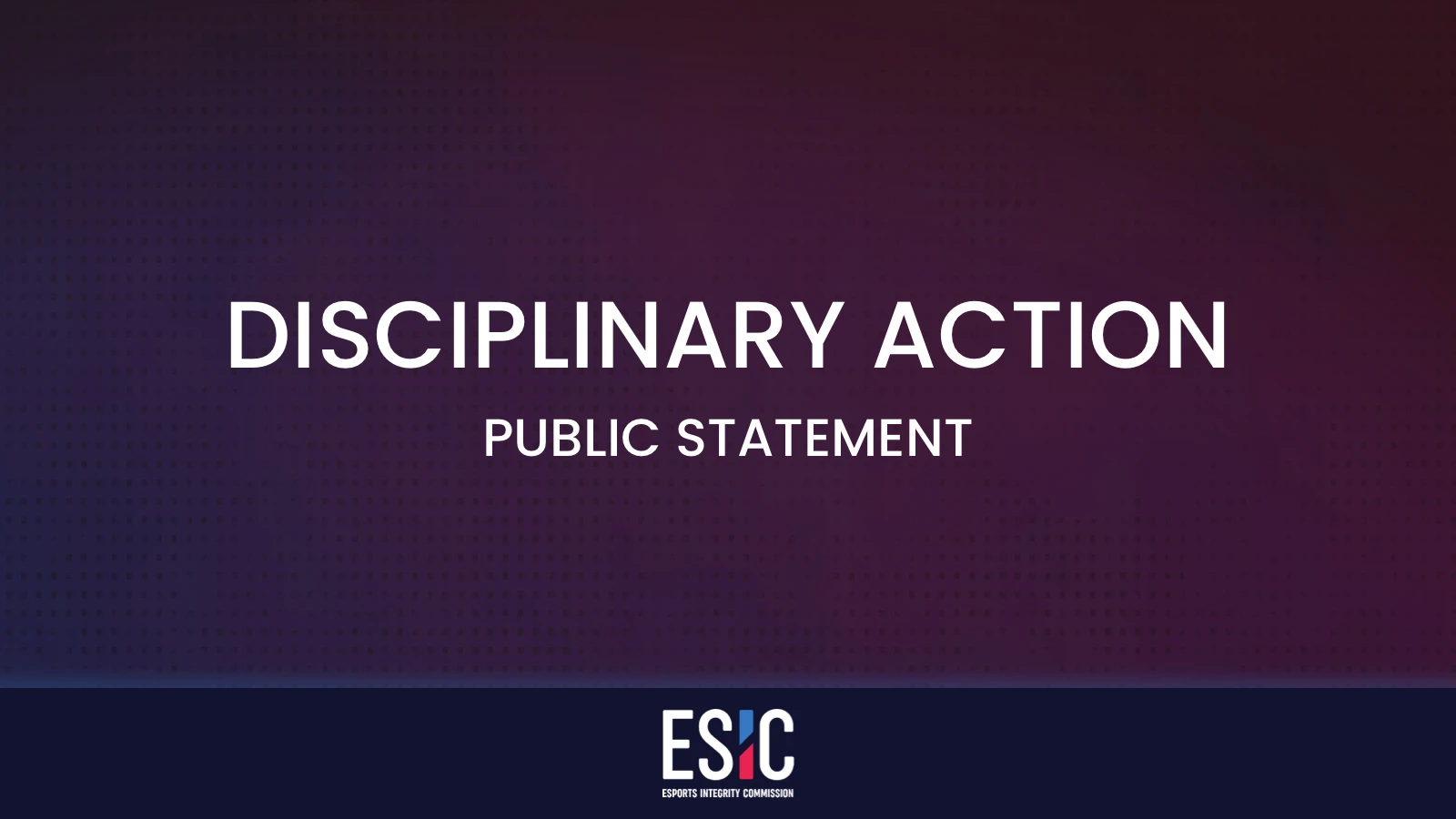 ESIC Issues Sanctions in SENZA Case: Player Bans and $20,000 Fine