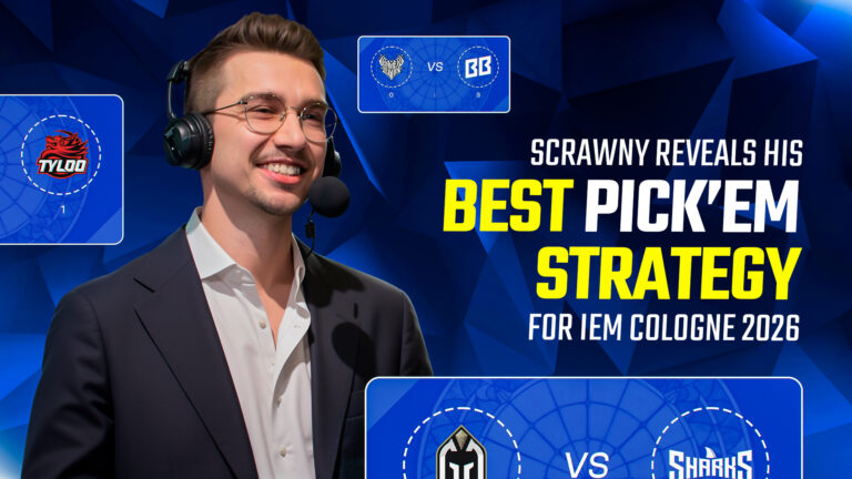 Scrawny Reveals His Best Pick&rsquo;Em Strategy for IEM Cologne 2026