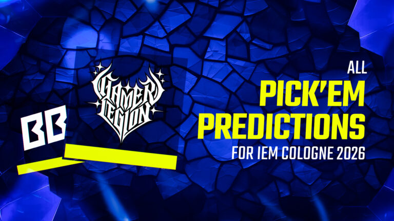 All Pick&rsquo;em predictions for IEM Cologne 2026
