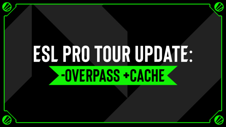 ESL Officially Switch to Cache After Valve&rsquo;s Update
