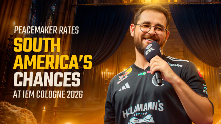 Peacemaker Rates South America&rsquo;s Chances at the IEM Cologne 2026 Major