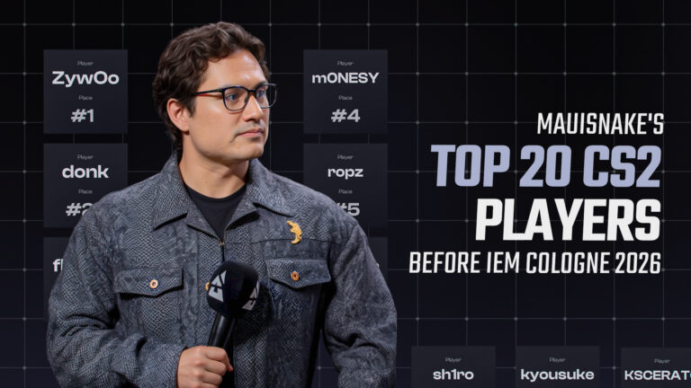 Mauisnake&rsquo;s Top 20 CS2 Players Before IEM Cologne 2026 Major