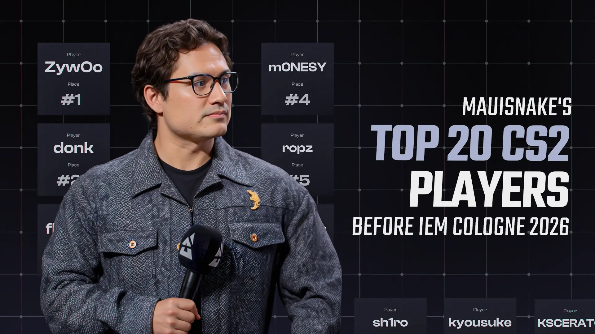 Mauisnake&rsquo;s Top 20 CS2 Players Before IEM Cologne 2026 Major