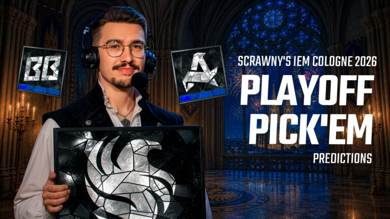 Scrawny&rsquo;s IEM Cologne Major 2026 Playoff Pick&rsquo;Em Predictions