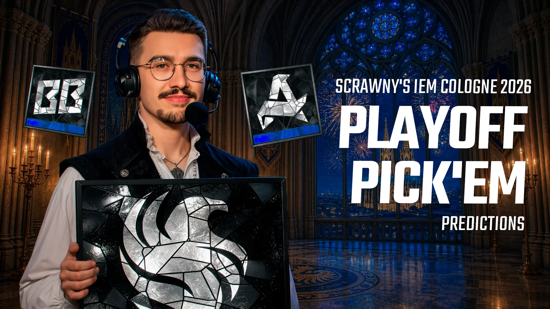 Scrawny&rsquo;s IEM Cologne Major 2026 Playoff Pick&rsquo;Em Predictions