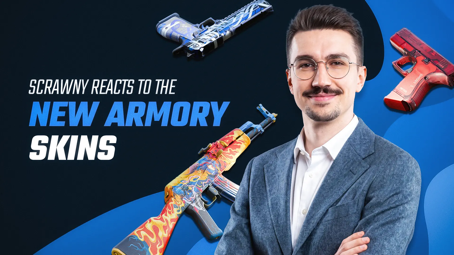 Scrawny Reacts to the New Armory Skins